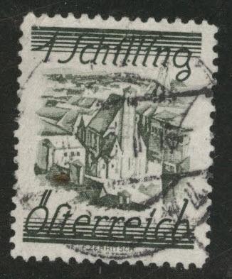 Austria Scott 323 Used stamp from 1925-32 set 