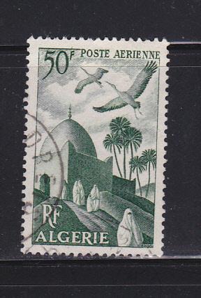 Algeria C8 U Birds, Storks Over Mosque