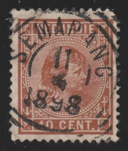 Netherlands Indies 23 Queen Wilhelmina 1895