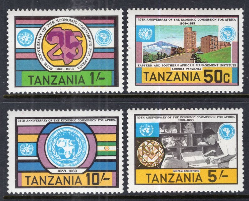 Tanzania 225-228 MNH VF