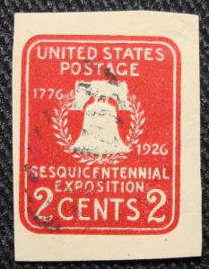 US #U522 Used Envelope Cut Square SCV $.50
