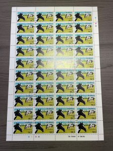 (XL) PHILIPPINES 1984 : Sc# 1747A HORSES PINTOS - VFU IN FULL SHEETS (5x)
