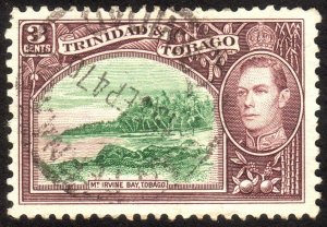 1941, Trinidad and Tobago 3c, Used, Sc 52A