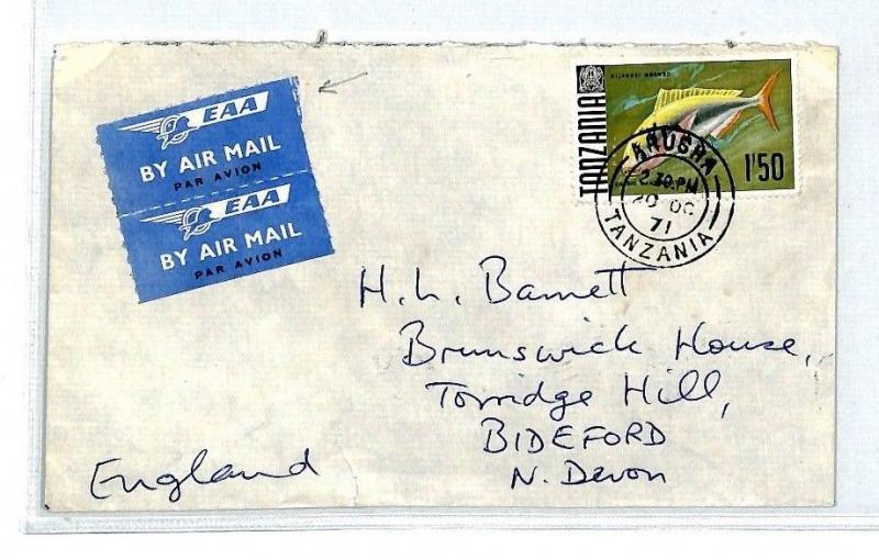 CM292 *TANZANIA* Missionary Air Mail MIVA Austria Cover