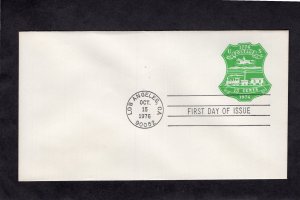 U582 Bicentennial Envelope, FDC no cachet