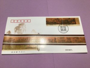 China 2005 Goddess of the river Luo 5 pack F. D. C.  postal covers Ref 60191