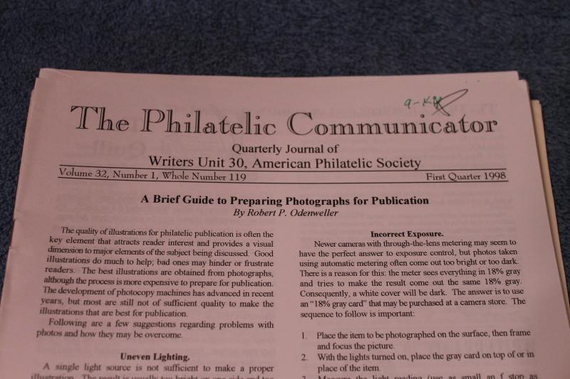 1994 & 1998 & 2001 Philatelic Communicator Stamp Publication Magazine - 3 Runs