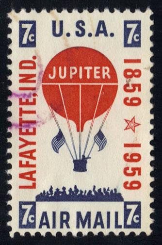 US #C54 Balloon Jupiter; used (0.25)