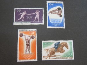 French Niger 1968 Sc 90-3 set MNH