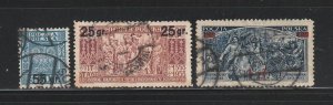 Poland 284-286 Sets U Surcharges