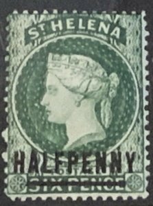 ST.HELENA 1885  HALFPENNY 17mm  SG35 UNMOUNTED MINT CAT £13++
