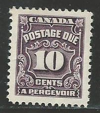 Canada #J20   Mint  VF 1935-65 PD