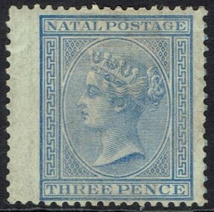 NATAL 1874 QV 3D BLUE WMK CROWN CC