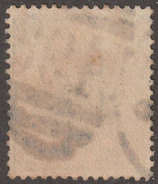 Great Britain, stamp, Scott#122, used, hinged, one shilling,