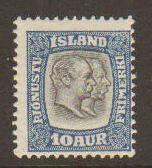 Iceland #O43 Mint