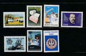 Finland 474-480 Sets MH Various