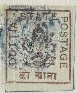 INDIA DUTTIA STATE STAMPS - MM