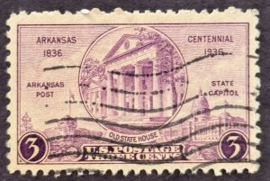 US #782 used