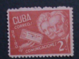 ​CUBA 1945-SC#400   77 YEARS OLD-AGED COUPLE: MNH -VF WE SHIP TO WORLDWIDE