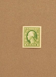 408, Washington, Green, Mint OGNH, Very Fine, CV $12.00