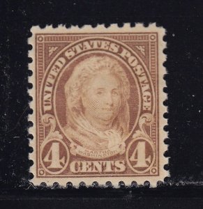 585 VF OG mint never hinged nice color cv $ 38  see pic 