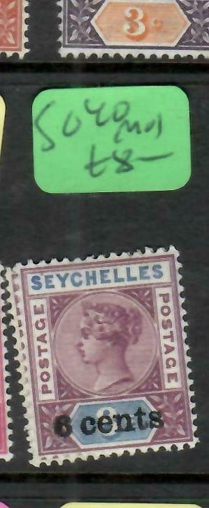 SEYCHELLES  (P2605B)  QV 6C/8C        SG  40   MOG