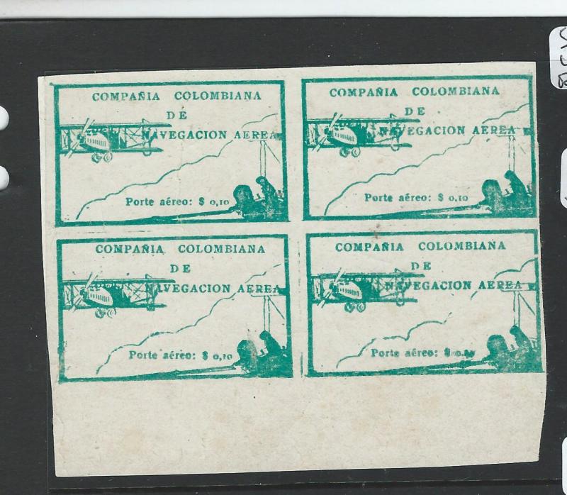 COLOMBIA (PP2609B) A/M SC C11 BL OF 4  MNG