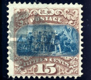 US 118 15c 1869 Pictorial issue Landing of Columbus used Fine