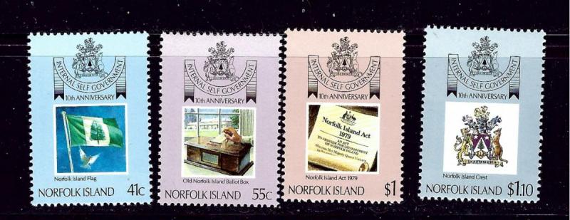 Norfolk Is 457-60 MNH 1989 set