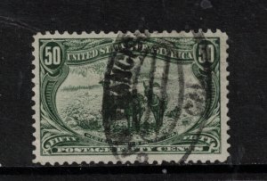 USA #291 Very Fine+ Used With Large Margins
