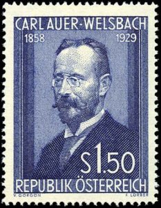 Austria #595, Complete Set, 1951, Never Hinged