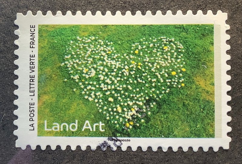France 2024 Scott 6565 used - Land Art : Art Installations in Nature