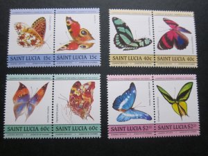 St Lucia 1985 Sc 731-734 set MNH