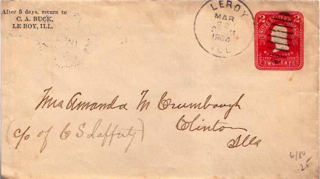 United States, Illinois, Postal Stationery