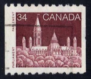 Canada #952 Parliament, used (0.25)