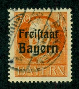 Bavaria 1919 #200 U SCV(2018)=$2.00