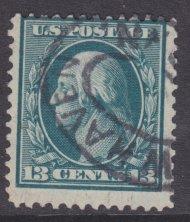 US sc#339 1908 13c Washington used