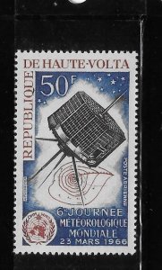 Upper Volta 1966 6th World Meteorological Day Sc C28 MNH A1139