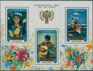 Aitutaki 1979 SG272 IYC MS MNH