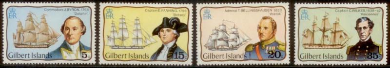  Gilbert Islands 1977 SC# 296-9 MNH  L59