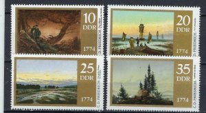 Germany DDR 1558-61 MNH 1974 Paintings