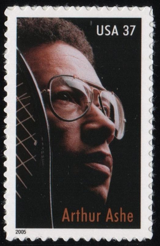 SC#3936 37¢ Arthur Ashe Single (2005) SA