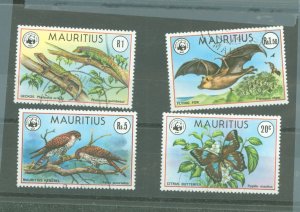 Mauritius #469-72 Used Single (Complete Set)