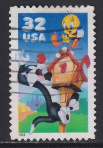 United States 3204A Sylvester & Tweety Bird 1998