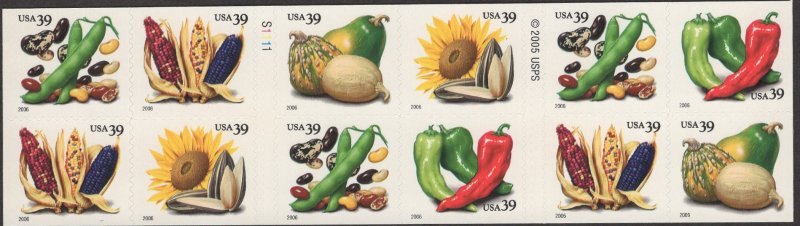Scott 4008-12 BK MNH self adhesive 20 stamps
