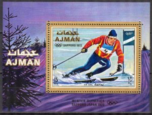 Ajman 1970 Olympics Sapporo 1972 S/S MNH