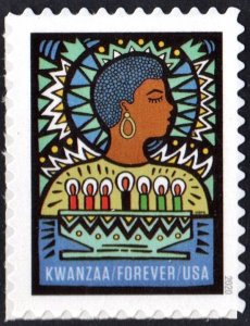 SC#5531 (55¢) Kwanzaa Single (2020) SA