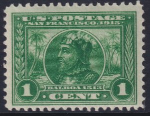 Sc# 397 U.S. 1913 Pan Pacific 1¢ issue MVLH CV $15.00