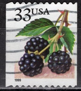 USA; 1999: Sc. # 3297: Used Perf. 11 1/4 x 11 1/2 Single Stamp