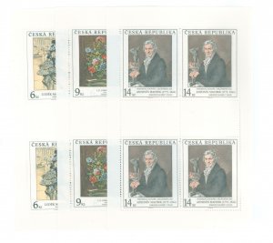 Czechoslovakia & Czech Republic #2973-5v  Single (Complete Set)